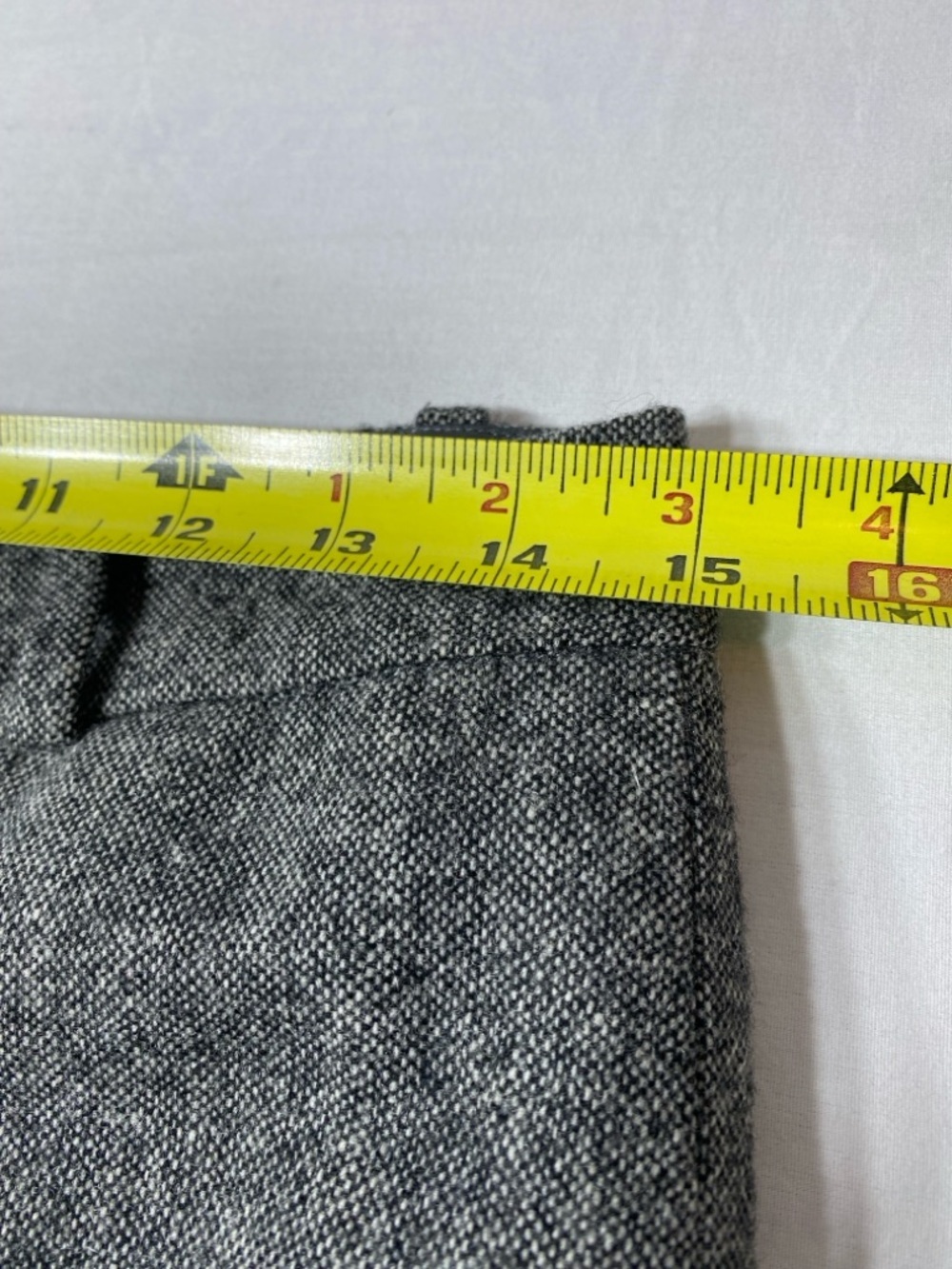 Loft Gray Flared Dress Pants Wool Blend Women’s Size 0 - Picture 8 of 11